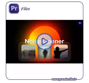 دانلود Noise Intro | قالب اینترو نویزی و سینمایی پریمیر پرو