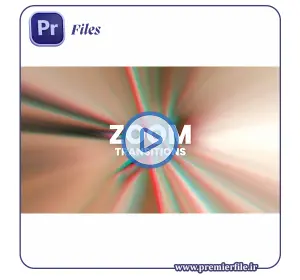 دانلود ترنزیشن زوم پریمیر حرفه‌ای | Zoom Transitions Premiere